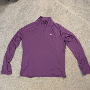 Under Armour Women’s Purple Quarter-Zip Top